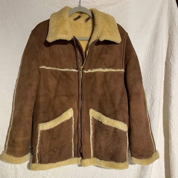Hastings Shearling Coat Size 40 - Picture 1 of 16